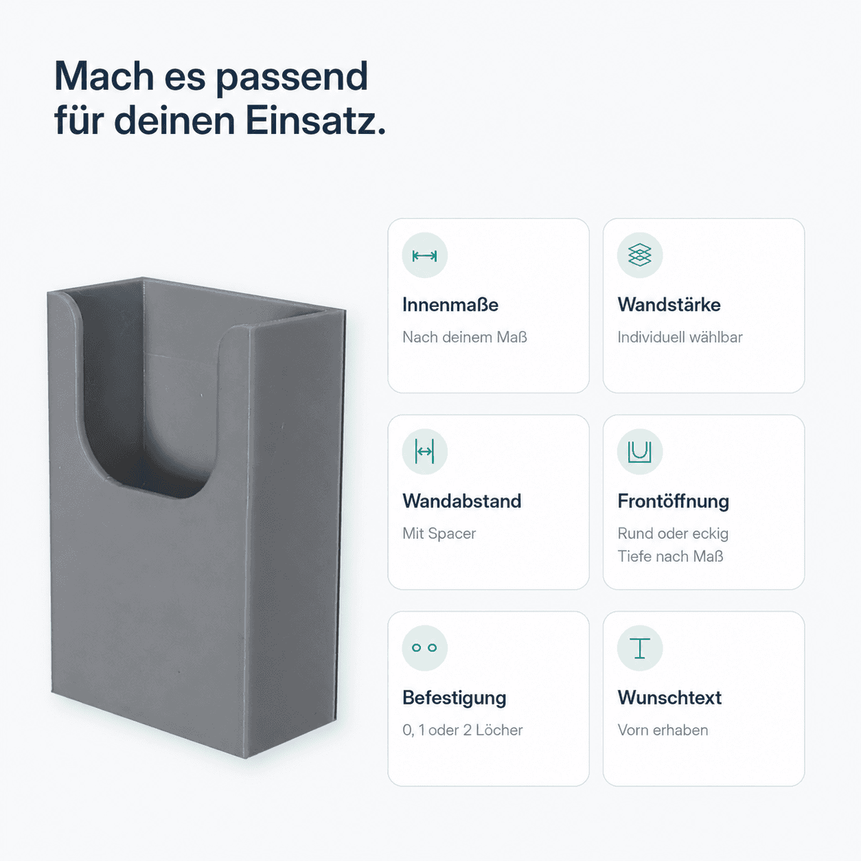 Kompatibler Wandhalter für Amazon Fire TV Anpassbar